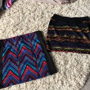 Printed Pacsun pencil skirts!🎉